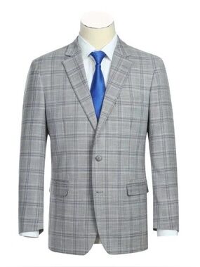 Men’s Classic Fit Checked Suits